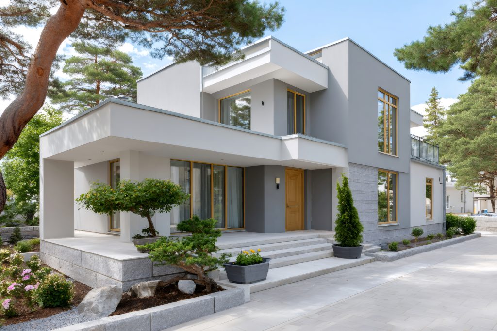 Premium Bishopscourt home being planned for repainting with careful protection of finishes, gardens and architectural details